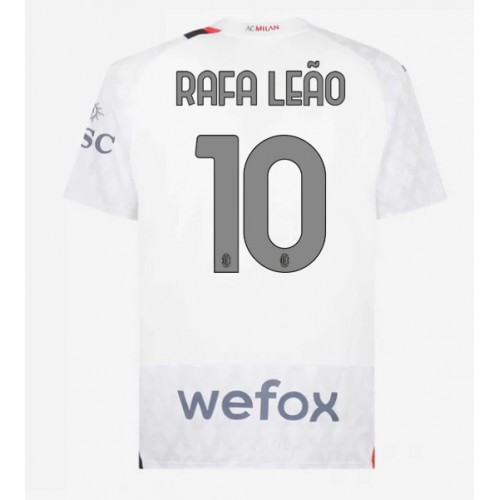 Maillot de foot AC Milan Rafael Leao #10 Extérieur 2023-24 Manches Courte